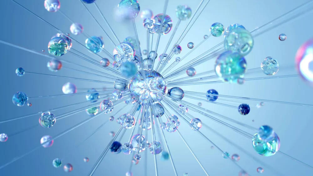Connected data network representing AI systems